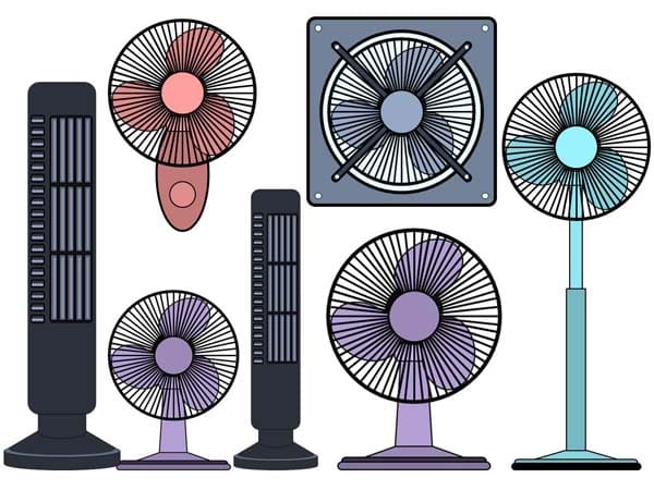 Types of Fans in India