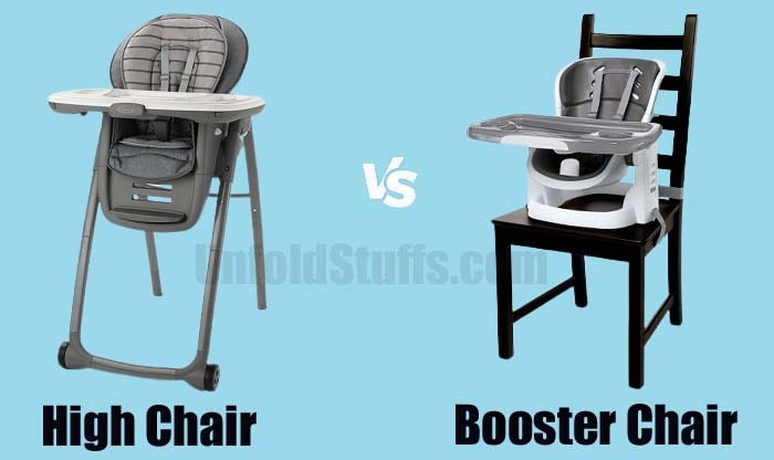 Baby High Chair Vs. Booster Chair