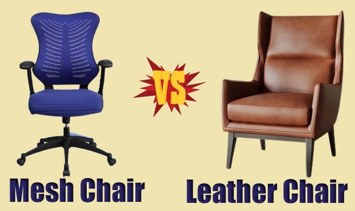 Mesh Office Chair Vs. Leather Chair