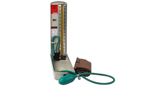 ELKO Elkometer Deluxe Mercury Sphygmomanometer