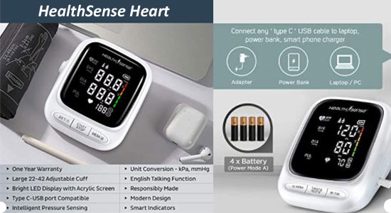 HealthSense Heart-Mate BP144 BP Machine