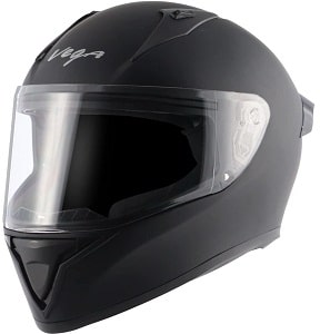 Vega Bolt Dull Black Helmet