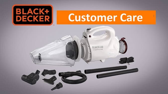 BLACK+DECKER Vacuum Cleaner Customer Care
