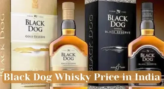 Black Dog Whisky Price in India